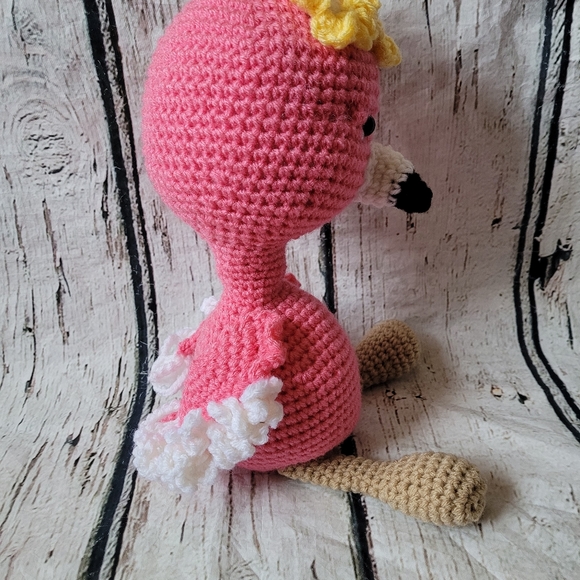 New Crochet Flamingo Doll - Picture 15 of 16